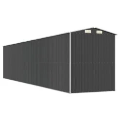 VIDAXL Abri De Jardin Anthracite 192x938x223 Cm Acier Galvanisé -Promos Le Jardin Vivant Magasin 641f43c80cf462.72735386