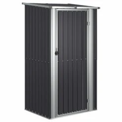 VIDAXL Abri De Jardin Anthracite 118,5x97x209,5 Cm Acier Galvanisé