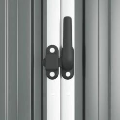 VIDAXL Abri à Outils De Jardin Gris 225x89x161 Cm Acier Galvanisé 14 VIDAXL Abri à Outils De Jardin Gris 225x89x161 Cm Acier Galvanisé -Promos Le Jardin Vivant Magasin 641f43ed81c036.93842627