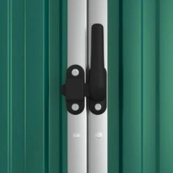 VIDAXL Abri à Outils De Jardin Vert 161x89x161 Cm Acier Galvanisé -Promos Le Jardin Vivant Magasin 641f43f5a98ac1.25331639