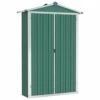 VIDAXL Abri De Jardin Vert 107,5x46x183 Cm Acier Galvanisé 2 VIDAXL Abri De Jardin Vert 107,5x46x183 Cm Acier Galvanisé -Promos Le Jardin Vivant Magasin 641f44200538a5.66908417