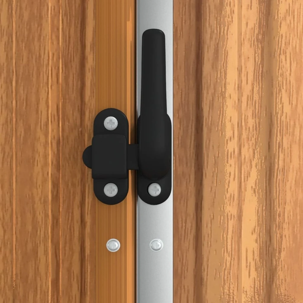 VIDAXL Abri à Outils De Jardin Marron 161x89x161 Cm Acier Galvanisé 8 VIDAXL Abri à Outils De Jardin Marron 161x89x161 Cm Acier Galvanisé – Image 6