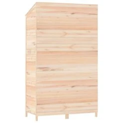 VIDAXL Remise De Jardin 102x52x174,5 Cm Bois De Sapin Solide -Promos Le Jardin Vivant Magasin 64232f8bcad6f2.99074721