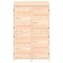 VIDAXL Remise De Jardin 102x52x174,5 Cm Bois De Sapin Solide -Promos Le Jardin Vivant Magasin 64232f8bd4a802.32656318