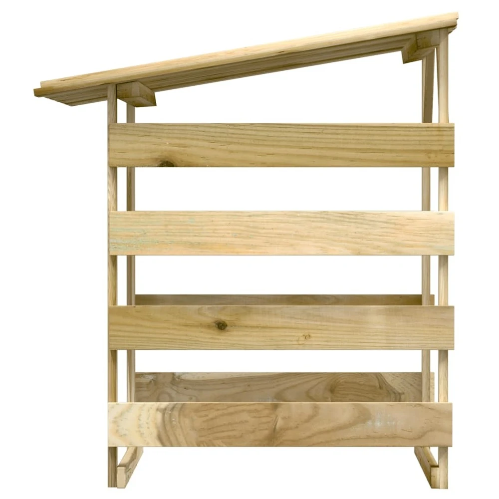 VIDAXL Pergolas Avec Toits 6 Pcs 100x90x100 Cm Bois De Pin Imprégné 7 VIDAXL Pergolas Avec Toits 6 Pcs 100x90x100 Cm Bois De Pin Imprégné – Image 5