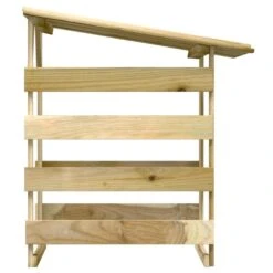 VIDAXL Pergola Avec Toit 100x90x100 Cm Bois De Pin Imprégné 12 VIDAXL Pergola Avec Toit 100x90x100 Cm Bois De Pin Imprégné -Promos Le Jardin Vivant Magasin 642336fcaf9186.83358988