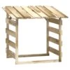 VIDAXL Pergola Avec Toit 100x90x100 Cm Bois De Pin Imprégné -Promos Le Jardin Vivant Magasin 642336fcb32121.08022130