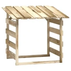 VIDAXL Pergolas Avec Toits 3 Pcs 100x90x100 Cm Bois De Pin Imprégné -Promos Le Jardin Vivant Magasin 642336fdbc6309.79587990