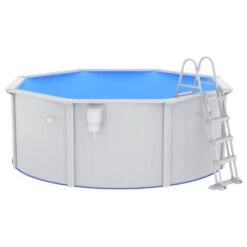 VIDAXL Piscine Avec échelle De Sécurité 360x120 Cm -Promos Le Jardin Vivant Magasin 6426d642b0cbb6.57452299
