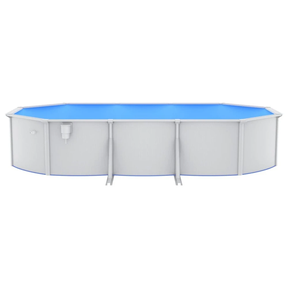 VIDAXL Piscine Avec Pompe Filtrante à Sable 610x360x120 Cm 6 VIDAXL Piscine Avec Pompe Filtrante à Sable 610x360x120 Cm – Image 4