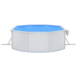 VIDAXL Piscine Avec échelle De Sécurité 490x360x120 Cm -Promos Le Jardin Vivant Magasin 6426d65609a629.81612591