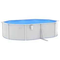 VIDAXL Piscine Avec Pompe Filtrante à Sable 490x360x120 Cm -Promos Le Jardin Vivant Magasin 6426d6572bfea7.21785385