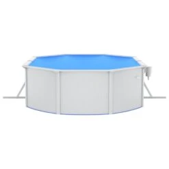 VIDAXL Piscine Avec Pompe Filtrante à Sable 490x360x120 Cm -Promos Le Jardin Vivant Magasin 6426d6572f49c5.61106693