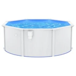 VIDAXL Piscine Avec Parois En Acier 360x120 Cm Blanc -Promos Le Jardin Vivant Magasin 6426d65ba9e202.26584381