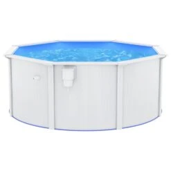VIDAXL Piscine Avec Parois En Acier 300x120 Cm Blanc -Promos Le Jardin Vivant Magasin 6426d65feceed7.60227068