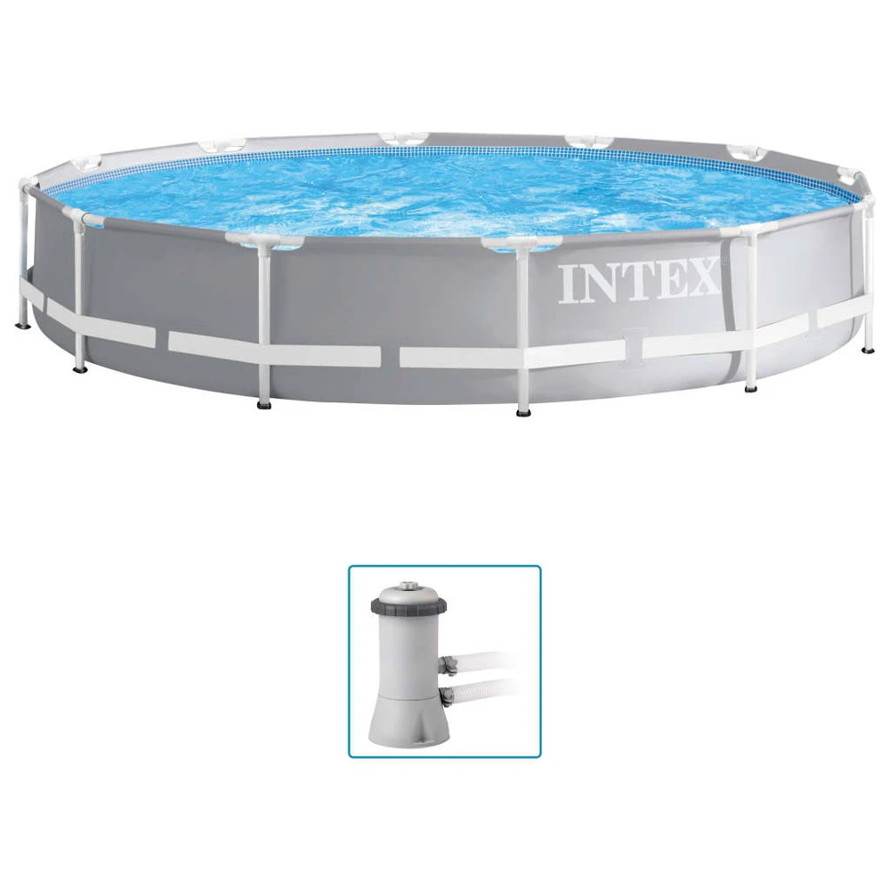 Intex Ensemble De Piscine Prism Frame Premium 366x76 Cm 3 Intex Ensemble De Piscine Prism Frame Premium 366x76 Cm