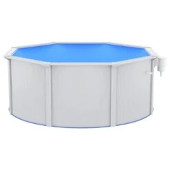 VIDAXL Piscine Avec échelle De Sécurité 300x120 Cm -Promos Le Jardin Vivant Magasin 6426d66852aad5.38859525