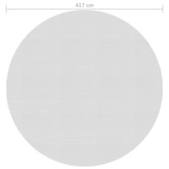 VIDAXL Film Solaire De Piscine Flottant Pe 417 Cm Gris -Promos Le Jardin Vivant Magasin 6426d66b0f52f8.76642292