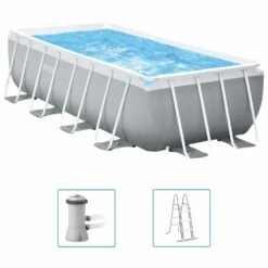 Intex Ensemble De Piscine Prism Frame Rectangulaire 400x200x122 Cm