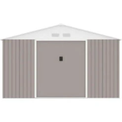 Abri De Jardin En Métal 12,99 M² - 340 X 382 X 210 Cm - Kit D'ancrage Inclus - Taupe 9 Abri De Jardin En Métal 12,99 M² - 340 X 382 X 210 Cm - Kit D'ancrage Inclus - Taupe -Promos Le Jardin Vivant Magasin 6426dd0e1d03c5.89551641