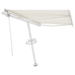 VIDAXL Auvent Automatique Avec Capteur De Vent Et Led 350x250 Cm Crème 11 VIDAXL Auvent Automatique Avec Capteur De Vent Et Led 350x250 Cm Crème -Promos Le Jardin Vivant Magasin 6426dd83c04f33.04804645