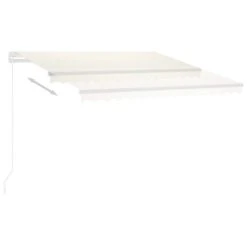 VIDAXL Auvent Automatique Avec Capteur De Vent Et Led 350x250 Cm Crème 14 VIDAXL Auvent Automatique Avec Capteur De Vent Et Led 350x250 Cm Crème -Promos Le Jardin Vivant Magasin 6426dd83c67519.38360896