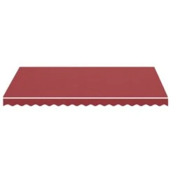 VIDAXL Tissu De Remplacement Pour Auvent Bordeaux Rouge 3,5x2,5 M -Promos Le Jardin Vivant Magasin 6426ddc91e8154.36369526