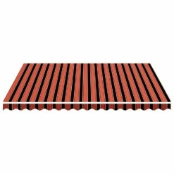 VIDAXL Tissu De Remplacement Pour Auvent Orange Et Marron 4x3,5 M 11 VIDAXL Tissu De Remplacement Pour Auvent Orange Et Marron 4x3,5 M -Promos Le Jardin Vivant Magasin 6426ddce5cb700.36259646