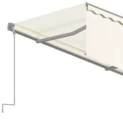 VIDAXL Auvent Manuel Rétractable Avec Store 4x3 M Crème 13 VIDAXL Auvent Manuel Rétractable Avec Store 4x3 M Crème -Promos Le Jardin Vivant Magasin 6426dddf18eb93.42892943
