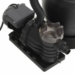VIDAXL Filtre à Sable De Piscine Avec Vanne 6 Voies Noir -Promos Le Jardin Vivant Magasin 6435167c465dc8.24033160