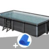 GRE Kit Piscine Composite Avant-garde Rectangulaire 6,06 X 3,26 X 1,24 M + Bâche à -Promos Le Jardin Vivant Magasin 64351680947f28.83154930