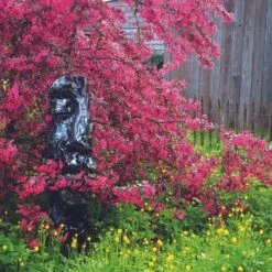 Statue Demi-visage Métal Mosaïque 101 Cm - Gris Anthracite -Promos Le Jardin Vivant Magasin 6435a5420cc999.65726983