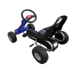 VIDAXL Kart à Pédales Bleu -Promos Le Jardin Vivant Magasin 6438818f5fd0f3.44713820