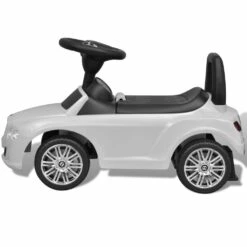 VIDAXL Voiture à Pousser Par Pied Pour Enfants Bentley Blanc -Promos Le Jardin Vivant Magasin 64388191c8d006.21204888