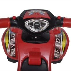 VIDAXL Quad à Chevaucher Enfant Rouge Avec Son Et Lumière -Promos Le Jardin Vivant Magasin 64388196044900.23529845