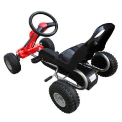 VIDAXL Kart à Pédales Rouge -Promos Le Jardin Vivant Magasin 64388198ac6206.59935696
