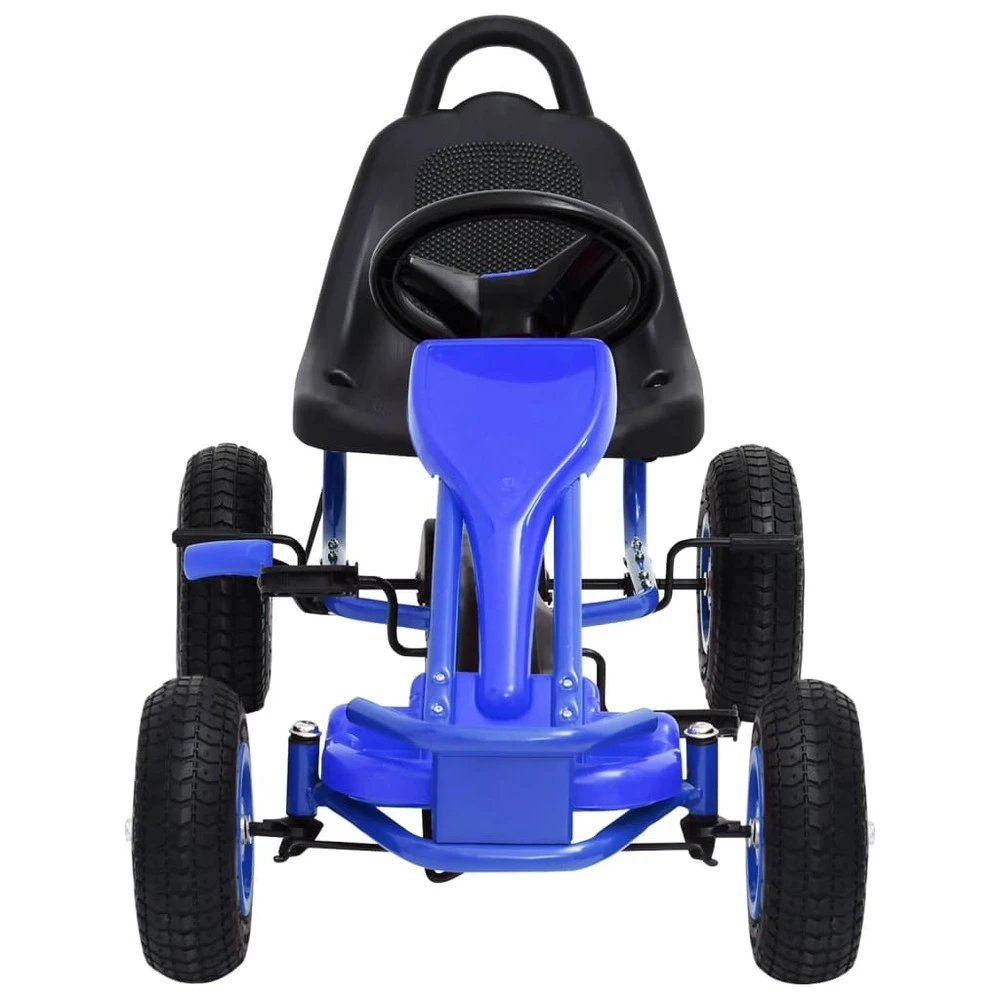 VIDAXL Kart à Pédales Avec Pneus Bleu 5 VIDAXL Kart à Pédales Avec Pneus Bleu – Image 3