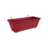 Elho Jardinière Barcelona En Plastique Rouge - 50x28,6x21,4 Cm -Promos Le Jardin Vivant Magasin 644362 001