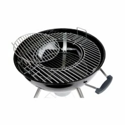 Barbecue Premium Charbon De Bois ø 57cm - Charles - Noir émaillé. Barbecue Avec Grille Amovible. Aérateurs. Fumoir. Récupérateur De -Promos Le Jardin Vivant Magasin 64467a530b0ac1.33882173
