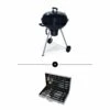 Barbecue Charbon De Bois Georges + Mallette D'ustensiles 18 Accessoires -Promos Le Jardin Vivant Magasin 64467a65586171.43850134