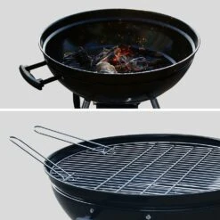 Barbecue Charbon De Bois Georges + Mallette D'ustensiles 18 Accessoires -Promos Le Jardin Vivant Magasin 64467a65661c42.27071354