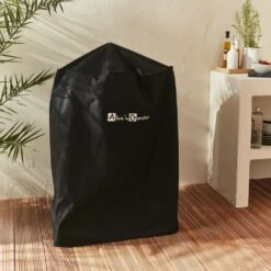 Barbecue Premium Charbon De Bois ø57cm. Charles + Accessoires - Noir émaillé. Avec Grille Amovible. Aérateurs. Fumoir. Récupérateur -Promos Le Jardin Vivant Magasin 64467a6916cdd5.19629250