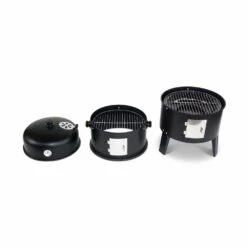 Barbecue Fumoir Au Charbon De Bois ø38cm – Edouard – Smoker Avec Aérateur. Fumoir. Gril. Boite De Fumage. Noir -Promos Le Jardin Vivant Magasin 64467a703b6af5.74990122