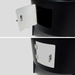 Barbecue Fumoir Au Charbon De Bois ø38cm – Edouard – Smoker Avec Aérateur. Fumoir. Gril. Boite De Fumage. Noir -Promos Le Jardin Vivant Magasin 64467a7040e2d6.82397836
