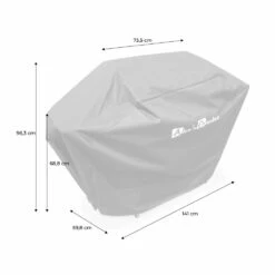 Housse En Polyester Et Pvc Pour Barbecues Au Gaz Albert. Richelieu 3. Treville 6. Bazin 4 Et Bazin 6 -Promos Le Jardin Vivant Magasin 64467b3f972918.92436048