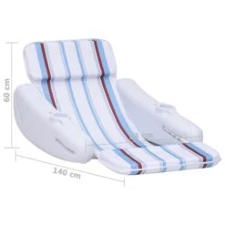VIDAXL Chaise Flottante Pour Piscine 140x83x60 Cm 15 VIDAXL Chaise Flottante Pour Piscine 140x83x60 Cm -Promos Le Jardin Vivant Magasin 6446dce57de248.50473056