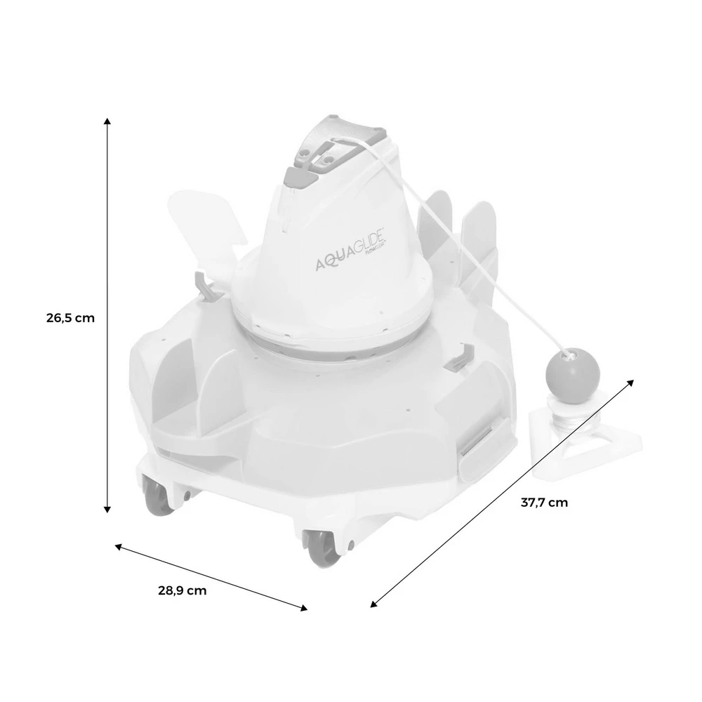 Robot Aspirateur Autonome Flowclear Aquaglide Pour Piscines à Fond Plat Jusqu'à 20m² 9 Robot Aspirateur Autonome Flowclear Aquaglide Pour Piscines à Fond Plat Jusqu'à 20m² – Image 7