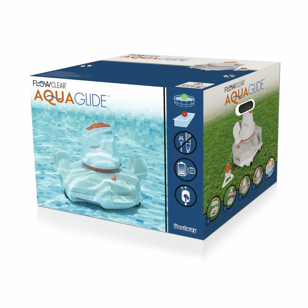 Robot Aspirateur Autonome Flowclear Aquaglide Pour Piscines à Fond Plat Jusqu'à 20m² 8 Robot Aspirateur Autonome Flowclear Aquaglide Pour Piscines à Fond Plat Jusqu'à 20m² – Image 6