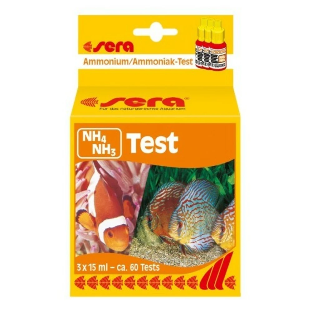 Sera Test Nh4/nh3 (test Ammonium/ammoniaque) 3 Sera Test Nh4/nh3 (test Ammonium/ammoniaque)