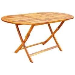 VIDAXL Ensemble De Jardin Pliable En Acacia -Promos Le Jardin Vivant Magasin 64498681cd3735.73782182